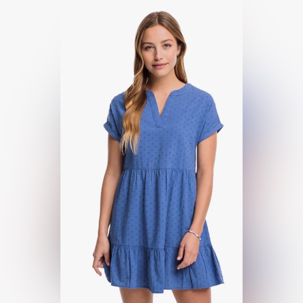 Southern Tide Colette Swiss Dot Dress